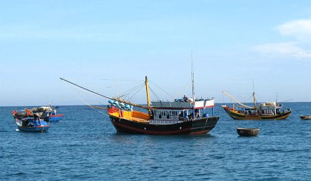 khai thac thủy sản trái phép